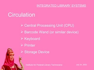 Integrated Library Systems | PPT