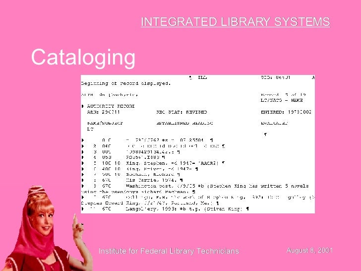 Integrated Library Systems