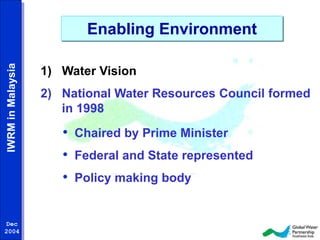 Integrated Water Resources Management in Malaysia | PPT