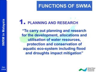 Integrated Water Resources Management in Malaysia | PPT
