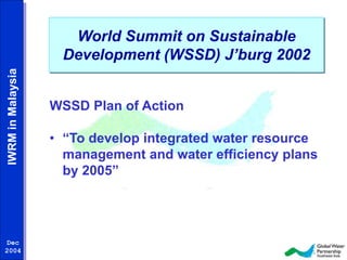 Integrated Water Resources Management in Malaysia | PPT