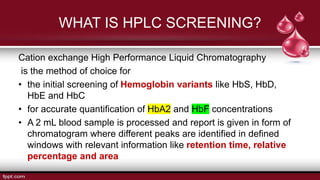 case presentation on diagnosis of beta thalassemia major | PPTX
