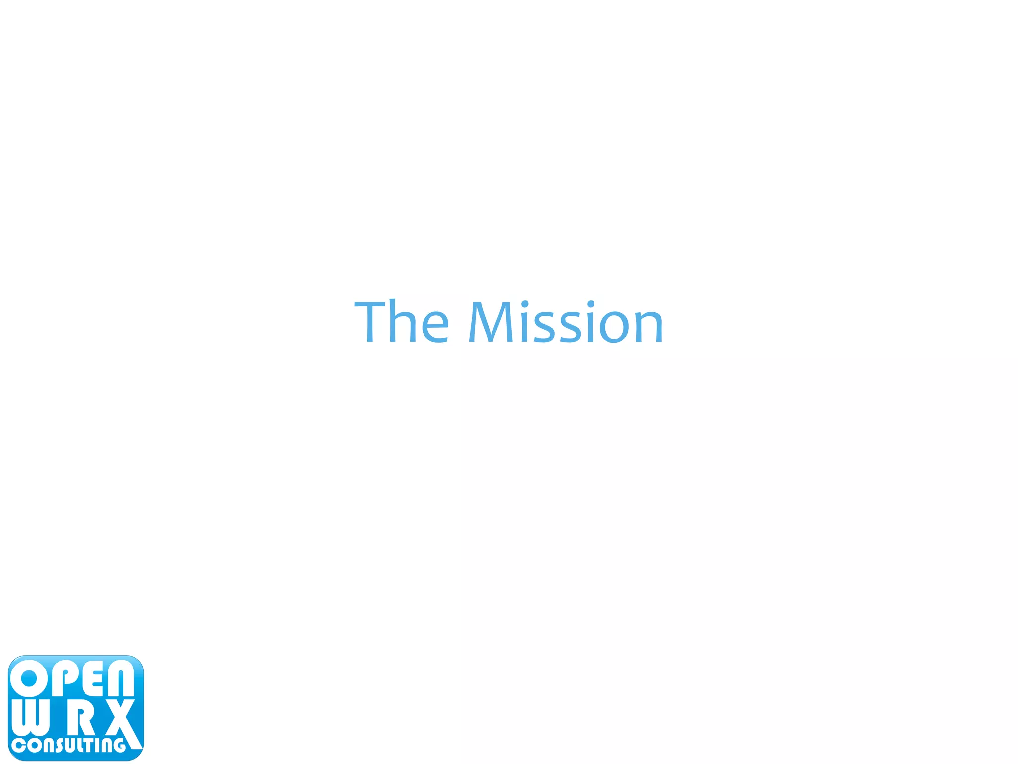 The 
Mission 
 