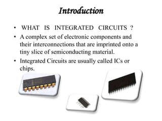 Integrated circuits | PPT