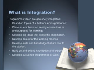 Integrated curriculum | PPT