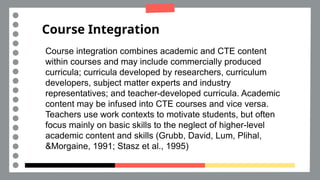 Integrated curriculum (principles in integrating big ideas and ...