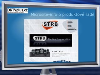 Microsite-info o produktové řadě 
