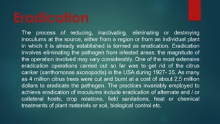 Integrated disease management (IDM)