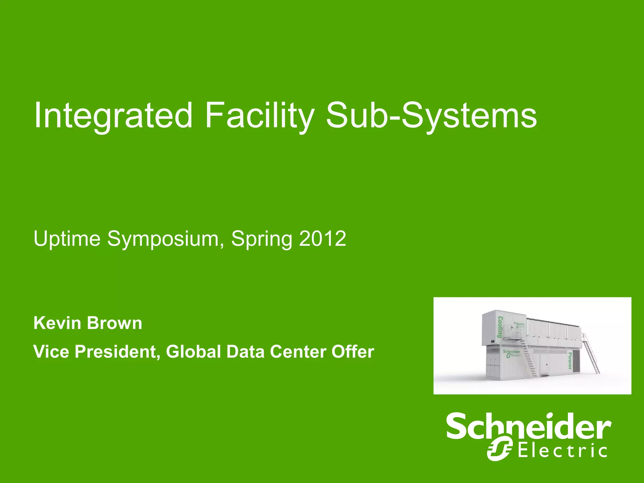 Integrated Facility Sub Systems | PDF