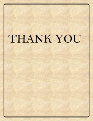 THANK YOU
 