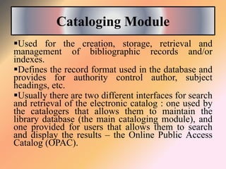 Integrated library management system | PPTX