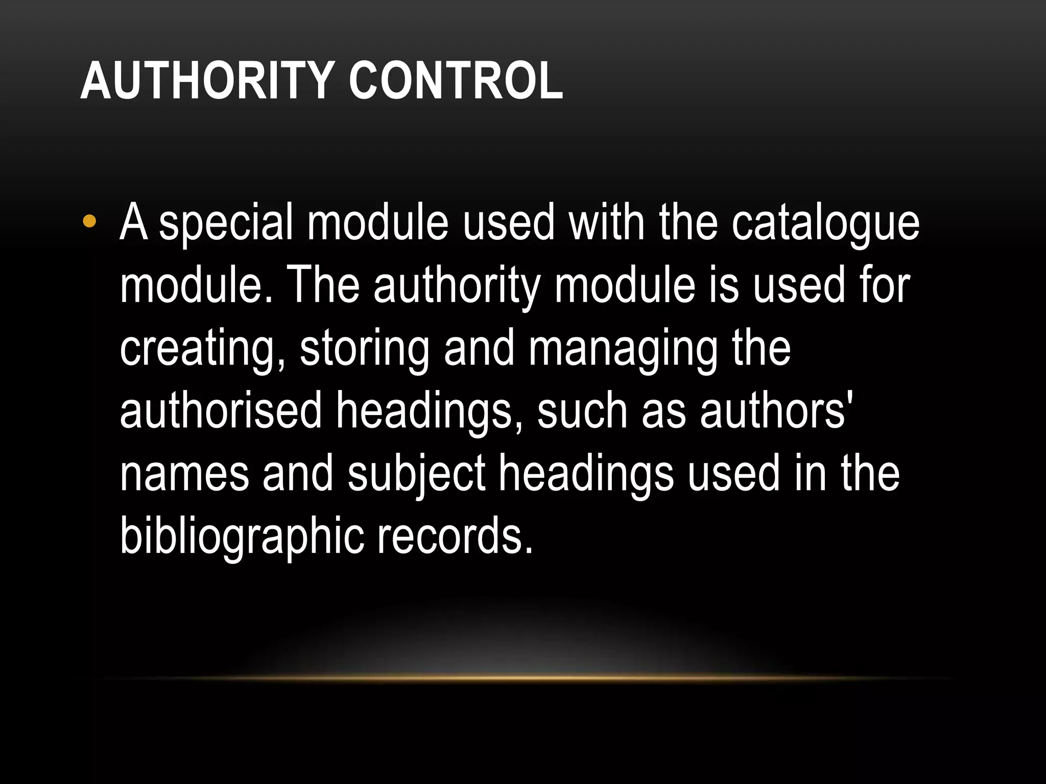 Integrated library management systems | PPTX