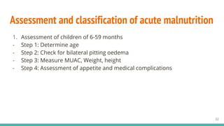 Integrated management of acute malnutrition (imam) in Nepal | PPTX