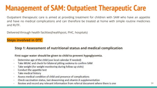 Integrated management of acute malnutrition (imam) in Nepal | PPTX