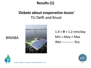 Integrated management of small reservoirs for multiple uses Volta Basin Development Challenge v3