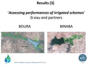 Integrated management of small reservoirs for multiple uses Volta Basin Development Challenge v3