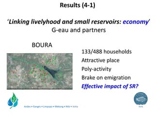 Integrated management of small reservoirs for multiple uses Volta Basin Development Challenge v3