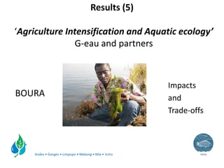 Integrated management of small reservoirs for multiple uses Volta Basin Development Challenge v3