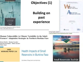 Integrated management of small reservoirs for multiple uses Volta Basin Development Challenge v3