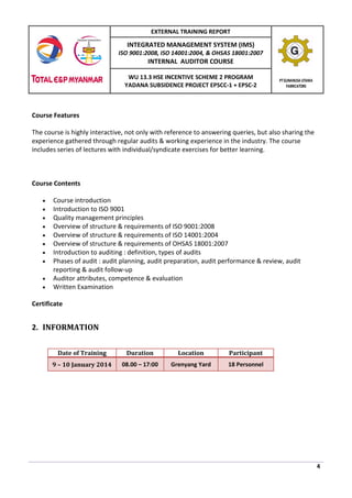 Integrated management system training | PDF