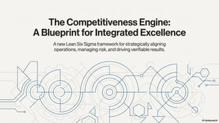 A New Lean Six Sigma Framework for Improving Competitiveness | PDF