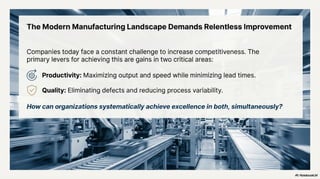 A New Lean Six Sigma Framework for Improving Competitiveness | PDF