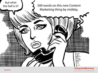 © 2015 Capstrat, LLC. All Rights Reserved.
#IntegratedMarketing
 