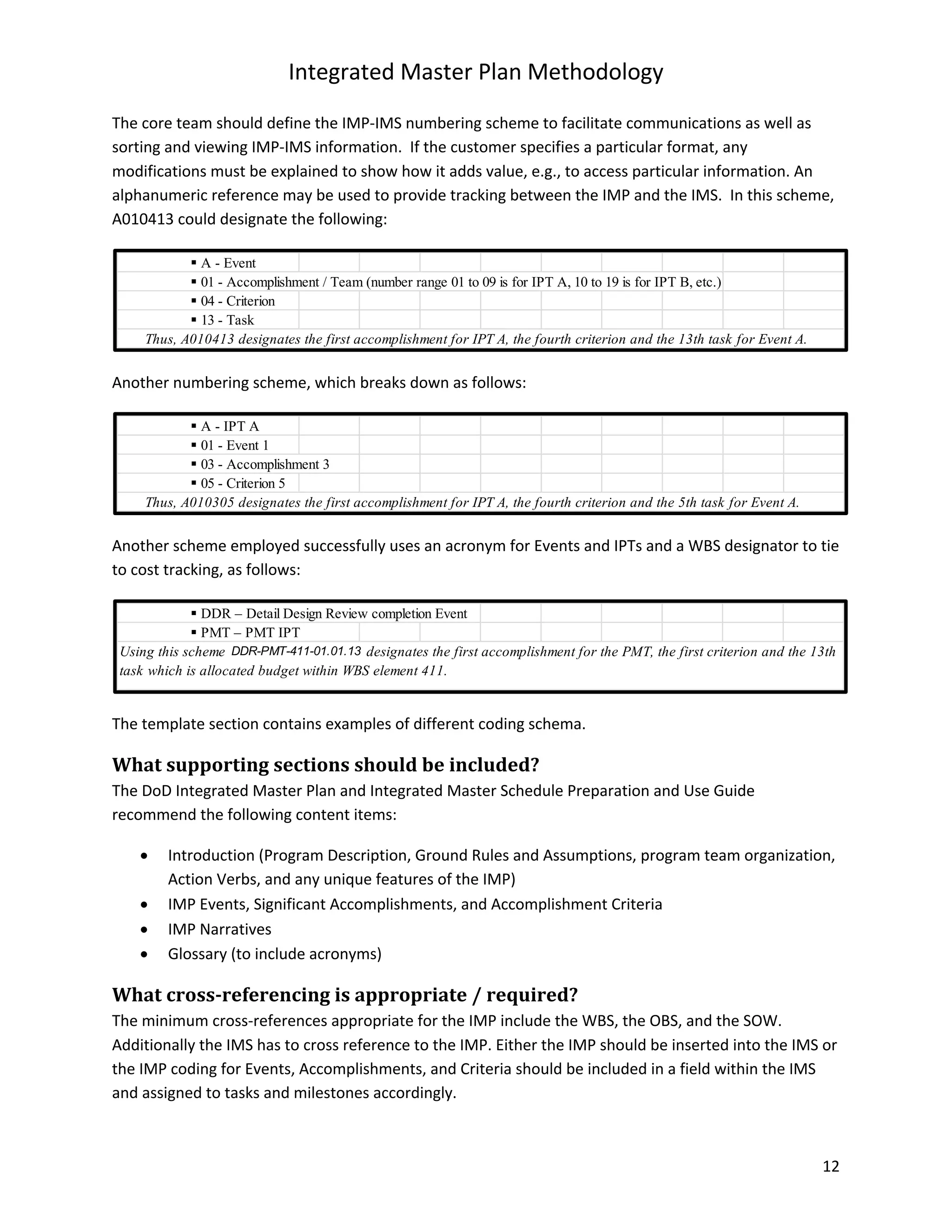 Integrated master plan methodology (v2) | PDF