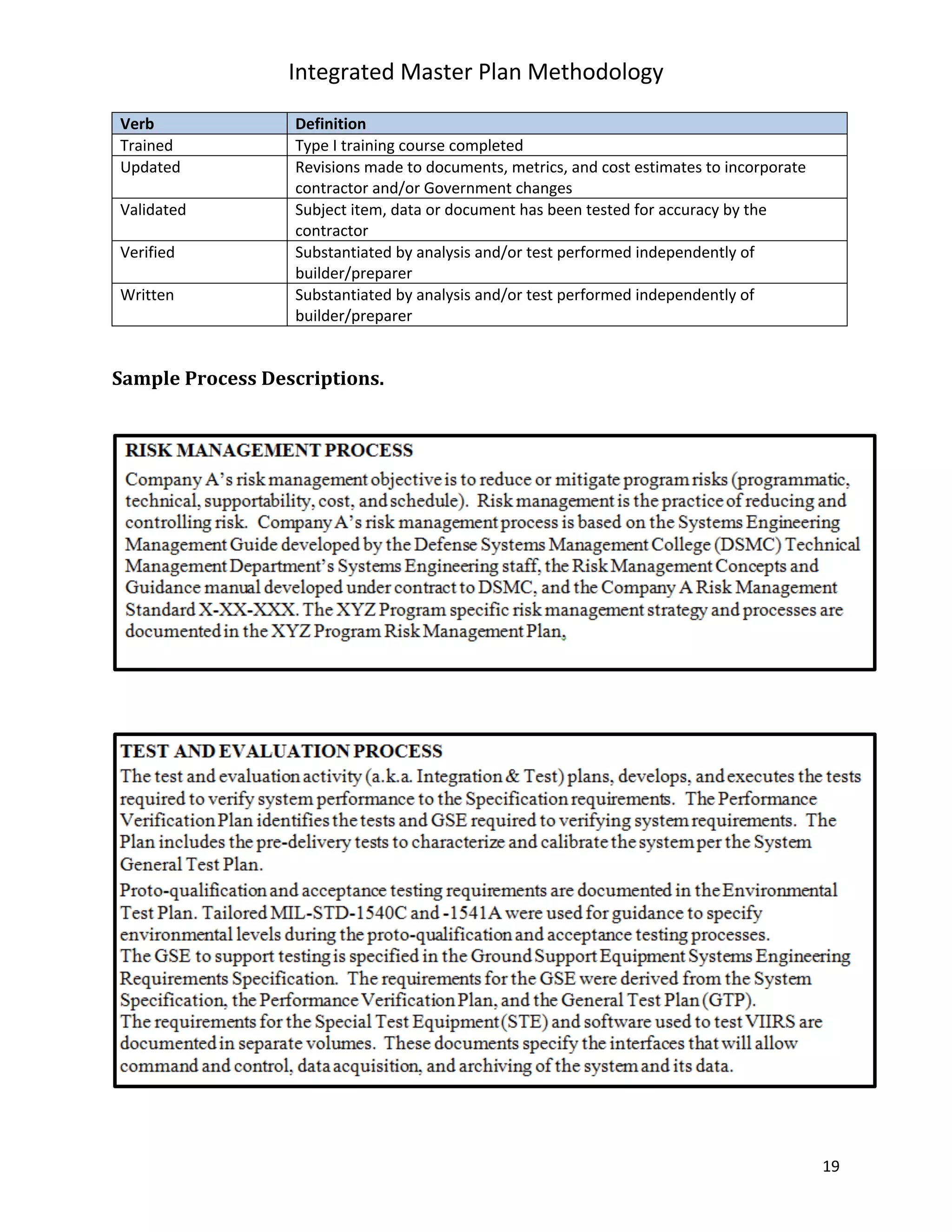 Integrated master plan methodology (v2) | PDF