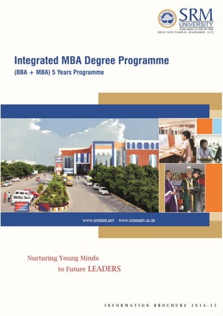 Integrated mba brochure