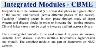 Anatomy Integrated Modules in CBME for Medical Education | PDF