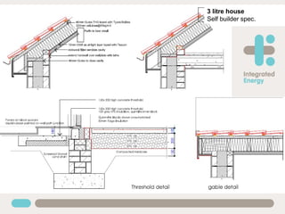 3 litre house Self builder spec.  