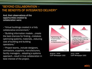 Integrated Project Delivery | PDF