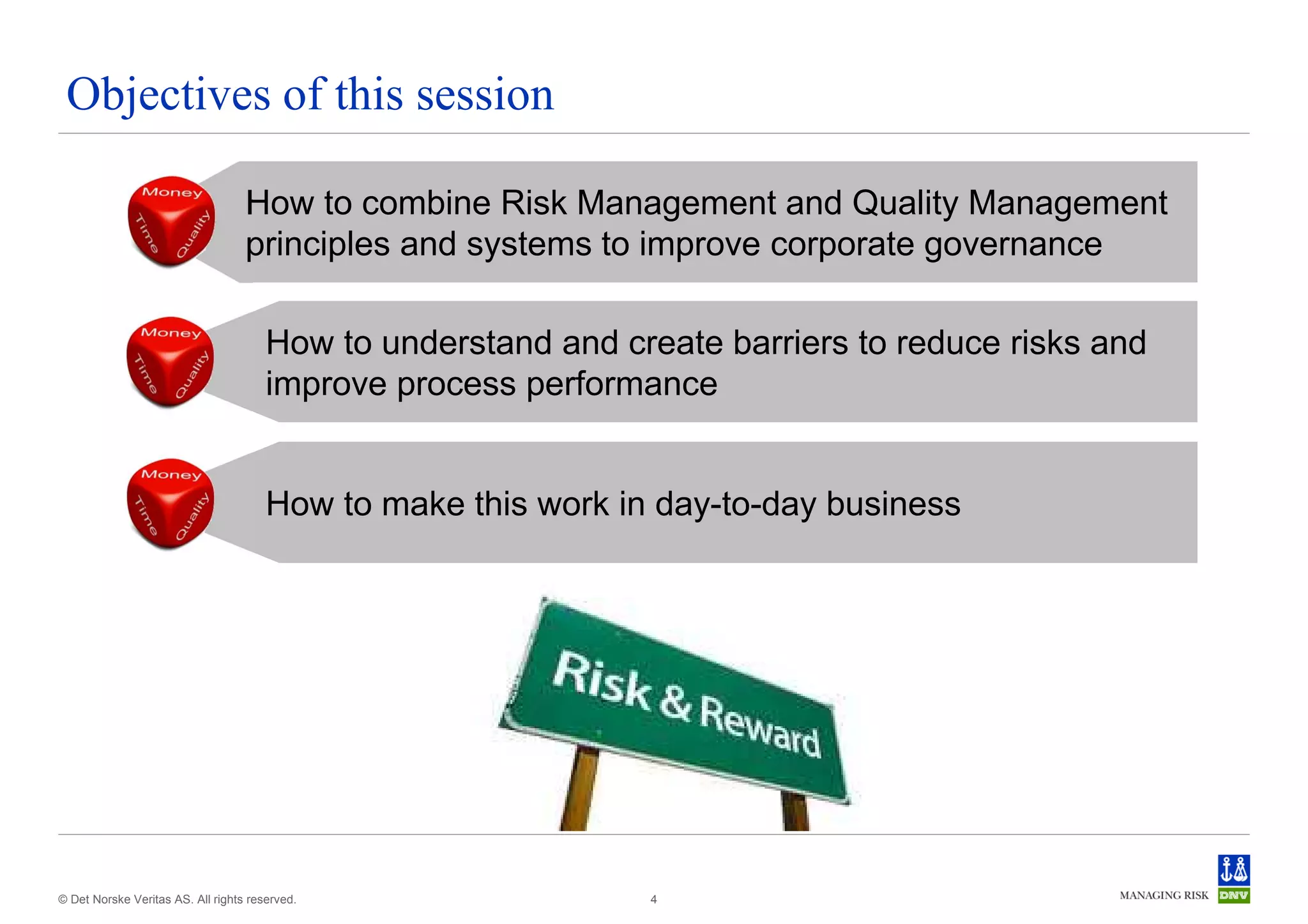 Integrated quality and risk management | PDF