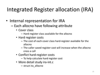 Integrated Register Allocation introduction | PPTX