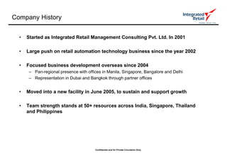 Integrated Retail Credentials April 2009
