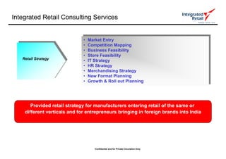 Integrated Retail Credentials April 2009