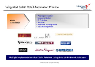 Integrated Retail Credentials April 2009