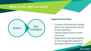 Integrated Security & Risk Management: Benchmarking | PDF