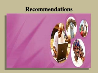 Recommendations

 