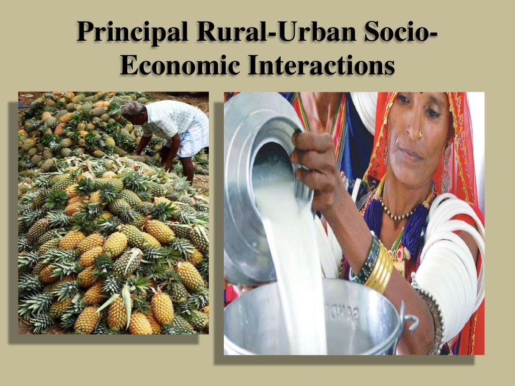 Integrated Rural and Urban Development