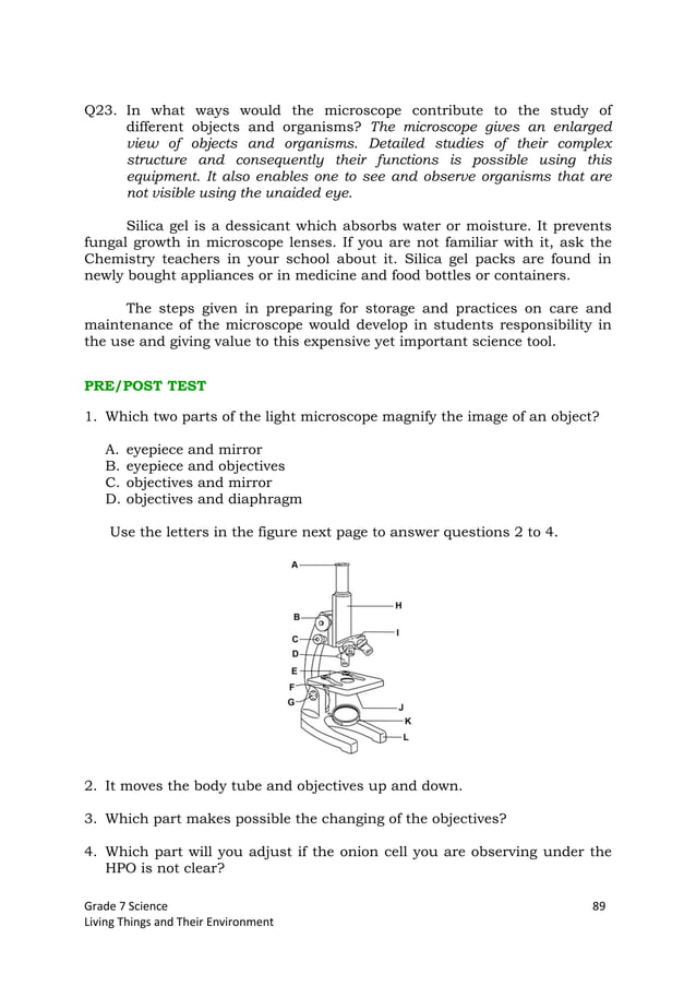 Integrated Science Module for Grade 7 -- Quarter 1-2 | PDF