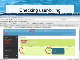 Checking user-billing
 