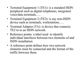 Integrated Services Digital Network ISDN.ppt