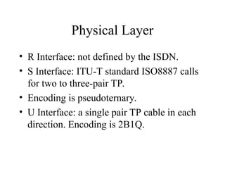 Integrated Services Digital Network ISDN.ppt