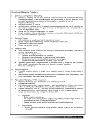 Integrated swm training guide | PDF