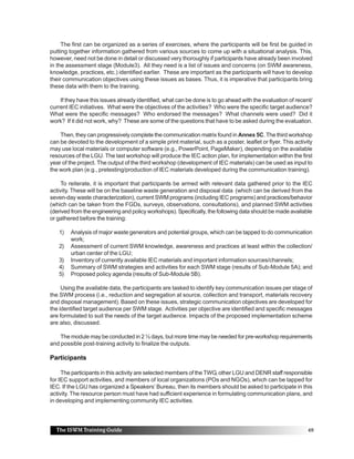 Integrated Swm Integrated swm training guide | PDF