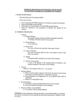 Integrated Swm Integrated swm training guide | PDF