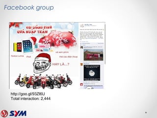 http://goo.gl/93Zl6U
Total interaction: 2,444
Facebook group
 