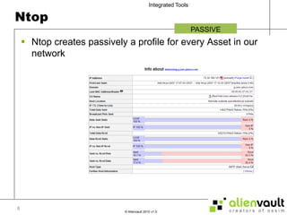 NtopNtop creates passively a profile for every Asset in our networkPASSIVE8